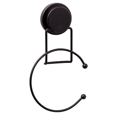 Полотенцедержатель кольцо FIXSEN Magic Black (FX-45011) 400_400_2899956